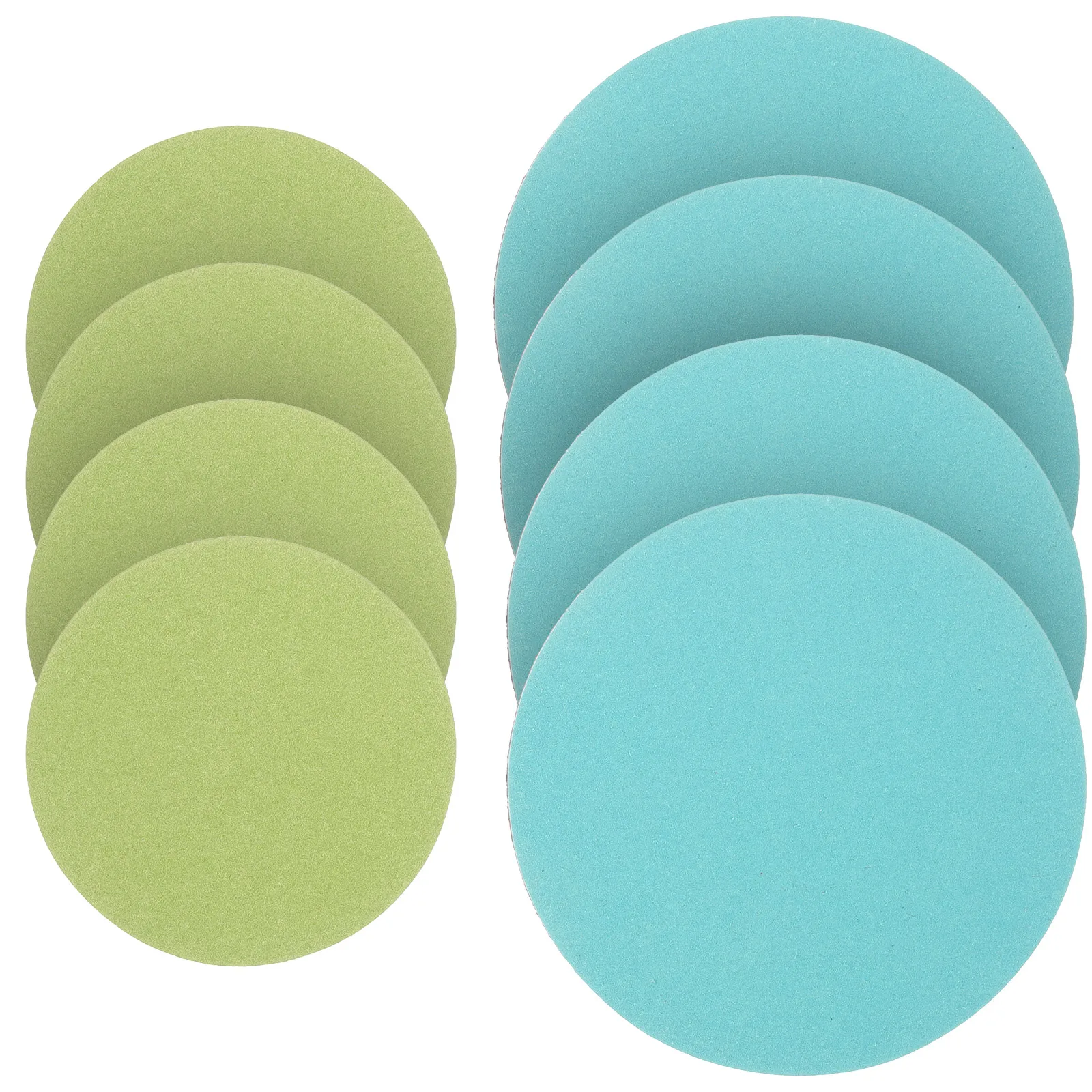 

8pcs Bowling Sponge S paper 3 Inch Green Inch Blue Hard Polishing Pads for Ball Metal Plastic Clean Repair