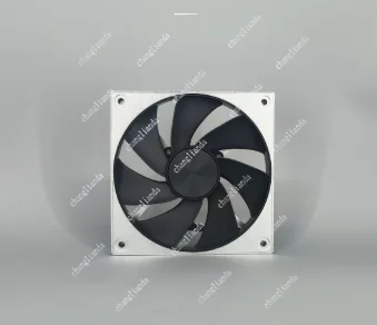 All-aluminum CNC Anodized 12V Liquid Bearing 12CM Positive Vane Reverse Vane Fan