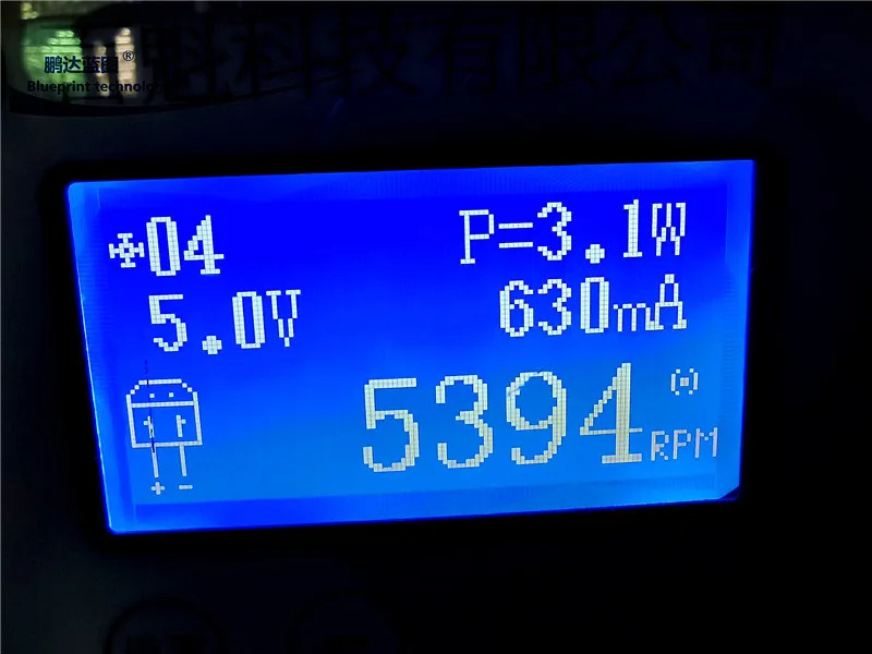 Nowa turbina KSB0705HB-A 7cm 5 V1a Max natężenie przepływu powietrza PWM dmuchawa chłodząca wentylator