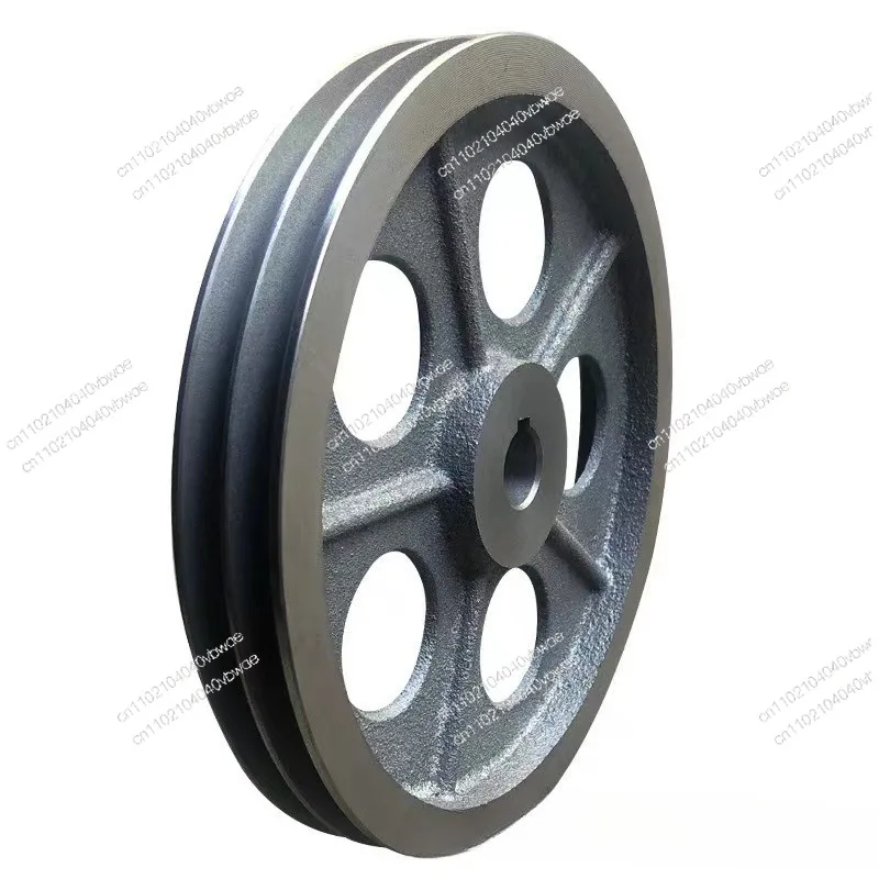 

Cast iron triangle belt pulley A/B/C type single slot double 345 slot motor spindle engine pulley motor