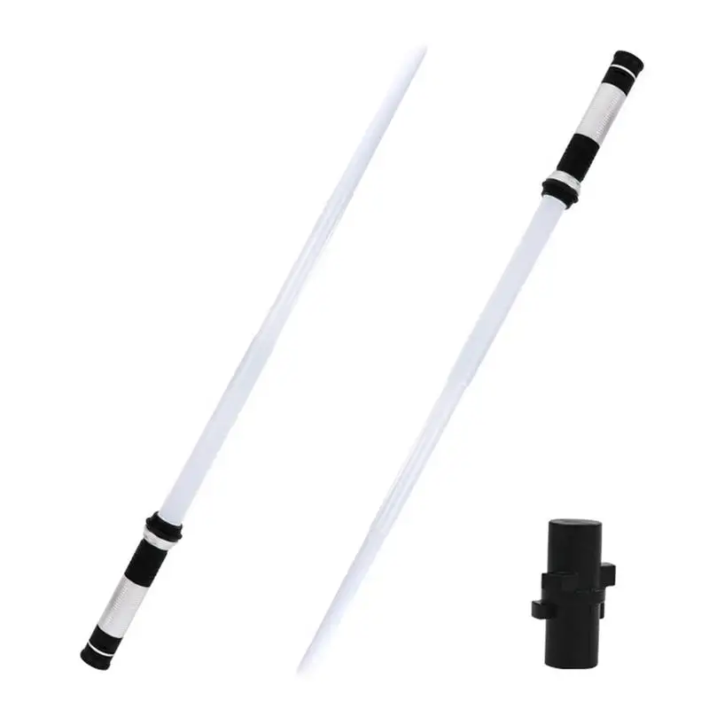 Double-edged 7 Colors Change LED Stick Glow Stick Two In One Switchable Saber Sound Full Ergnomic Handle Cosplay Gift