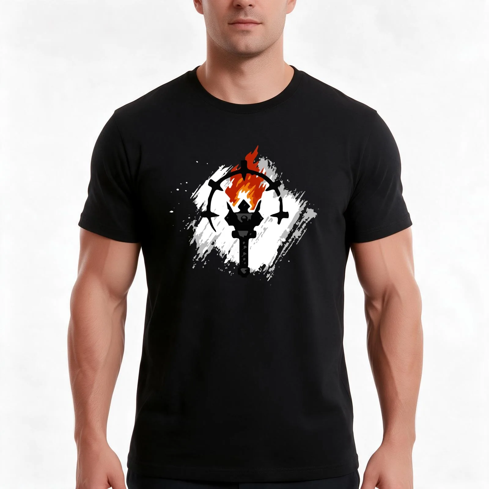 Darkest Dungeon Player T-Shirt Summer Casual Cotton Tee Oversized Streetwear Tops Vintage Graphic Print Unisex Men Women
