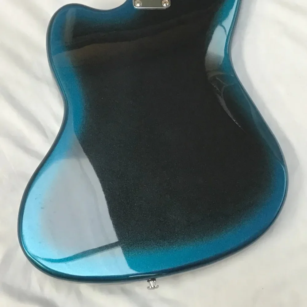 Music Electric Guitar Series, Custom Jazz Master String Instrument Solid Body Baked Maple Neck Electric Guitar