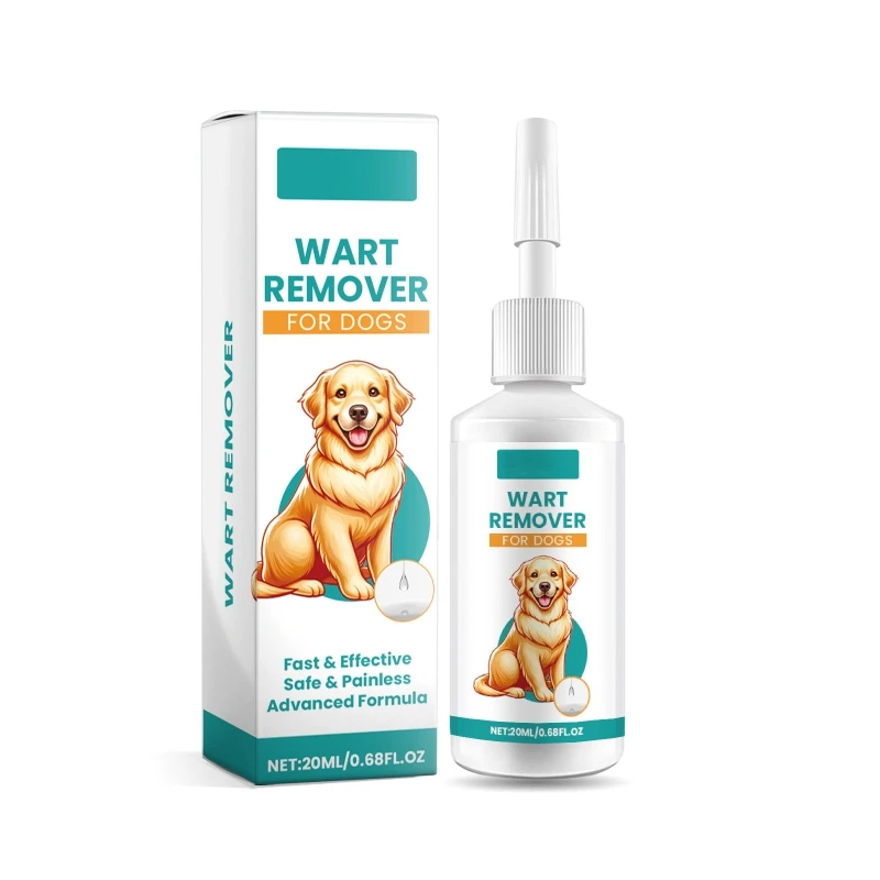 Pet Friendly Warts Removal 100ml Dog Skin Caring Solution for Daily Use Safe and Warts Remover Liquid for Dog