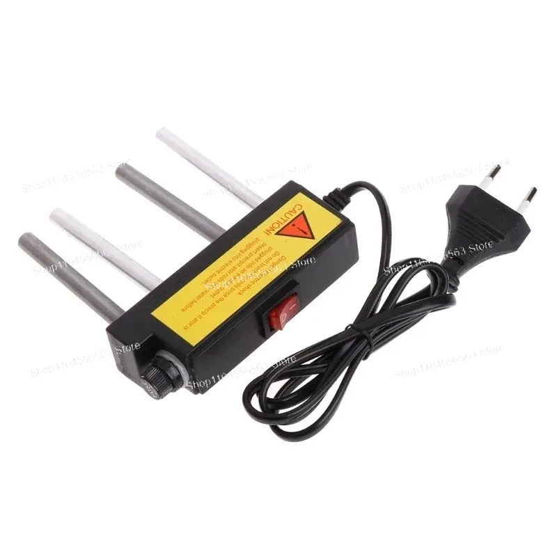 EU Plug Water Electrolyzer Tester with TDS Meter Iron Bars for Water Quality Testing Home Use