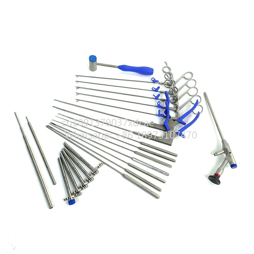 2026 New 6.9mm Spinal Endoscope Kit With Cannula Forceps Trephine Tools-Electricity-Powered Instrument Set By Camjoy