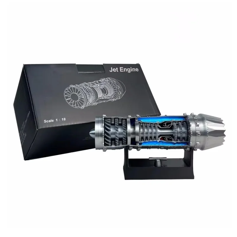 Modelo de caza de F-35, juguete con motor de aviación inicial, turbina de potencia de alto rendimiento, juguete de Boutique genial, regalo para hombres y adultos