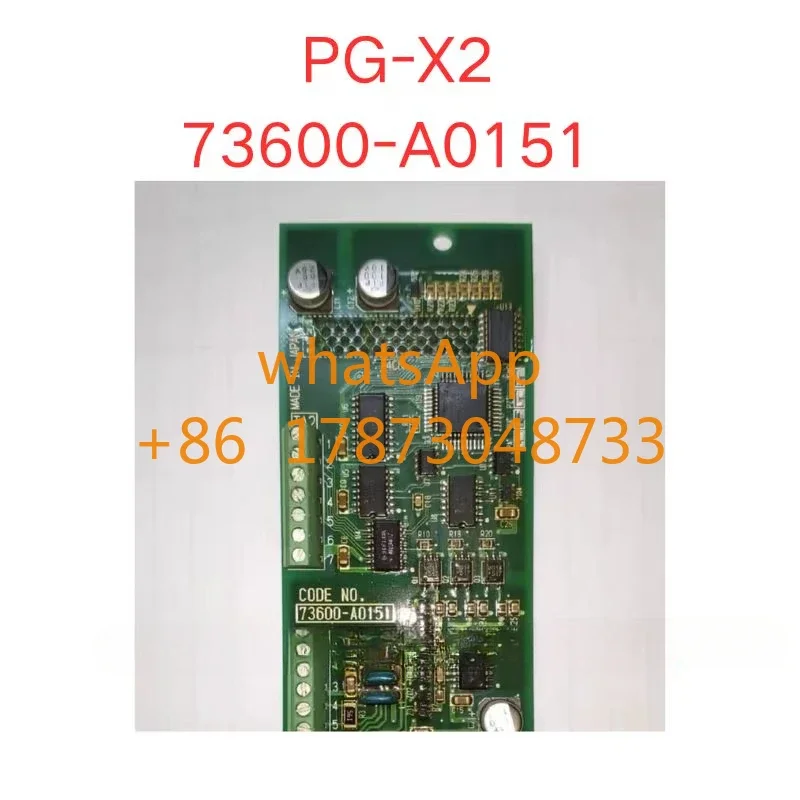 

PG-X2 Карта Yaskawa PG для лифта 73600-A0151 Б/у