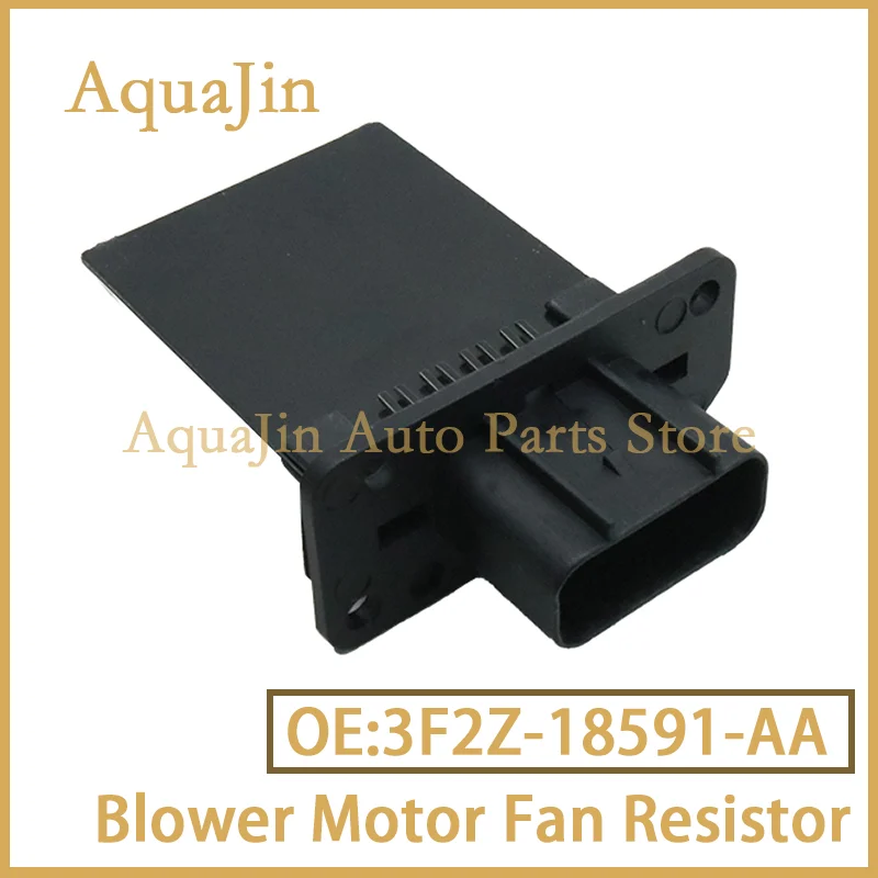 

3F2Z-18591-AA Резистор двигателя вентилятора отопителя для Mazda Mercury Ford F 150 250 350 450 550 Expedition Fiesta Mustang OE 3F2Z18591AA