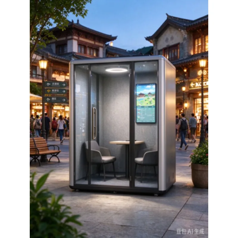 Work Price at Design Office Silent Cabins Box Meet Market Modular Phone Booth Tiny Space Person 2 Acoustic Capsules