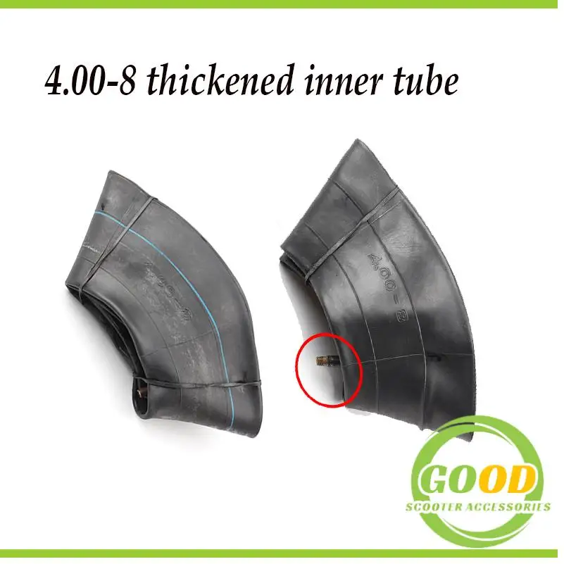 Thicken Tube 4.00-8 INNER TUBE With Straight Valve For Wheelbarrow Sack Trucks Trolleys Lawn Tractor Tire Tyre