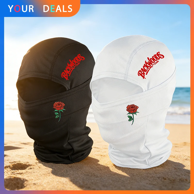 Balaclava Face Mask Rose Pint Windproof Dustproof Multi-functional for Motorcycle Camping Hiking Skiing Outdoor Sports