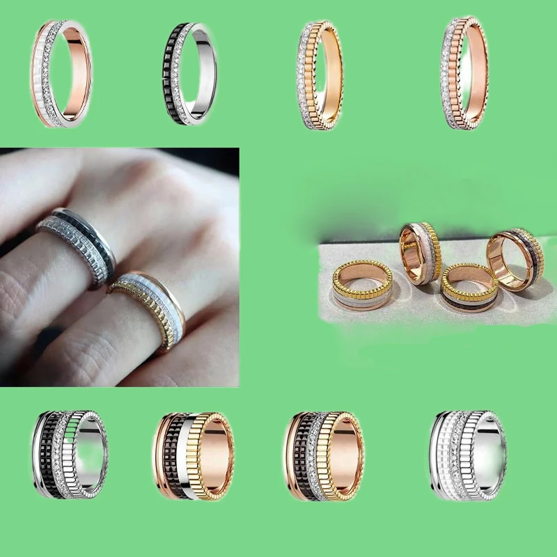 Fashionable trend, luxurious jewelry, classic personality, women's rings, parties, festivals, exquisite gifts