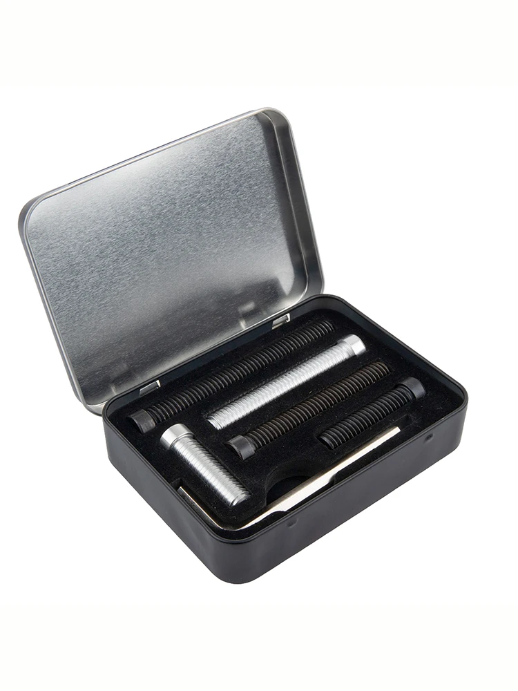 Bulloni per stecche da biliardo Pesi metallici da 5 pezzi per stecche da biliardo FURY con scatola di immagazzinaggio facile da trasportare e strumenti di installazione