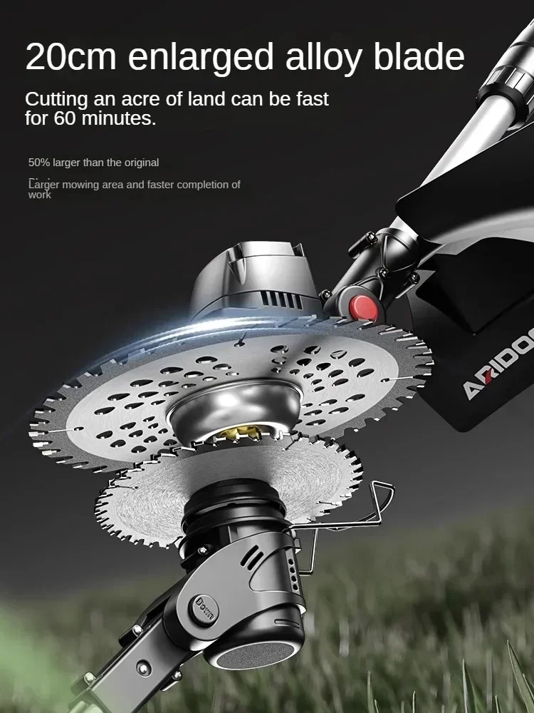 new Powerful Cordless Brushless Lawn Mower with Lithium Battery for Efficient Grass Cutting