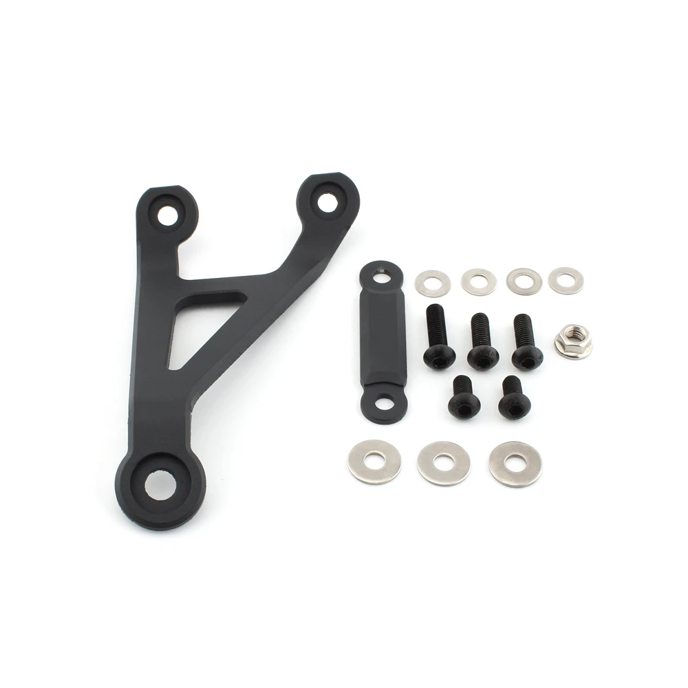 Fit For Kawasaki Z900 Z 900 2017-2024 Exhaust Bracket Holder Hanger Motorcycle Accessories Rear Foot Rest Blanking Plate