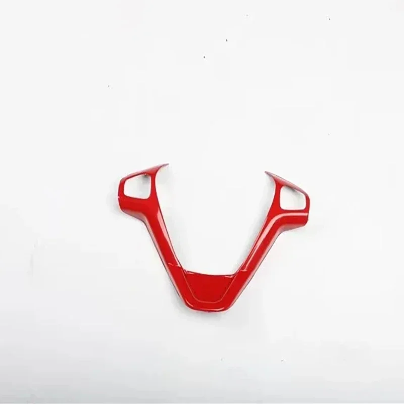 Voor Ford Fiesta 2009 2010 2011 2012 2013 ABS Rode Kleur Interieur Accessoires Gear Windows Bedieningspaneel Center AC Panel cover