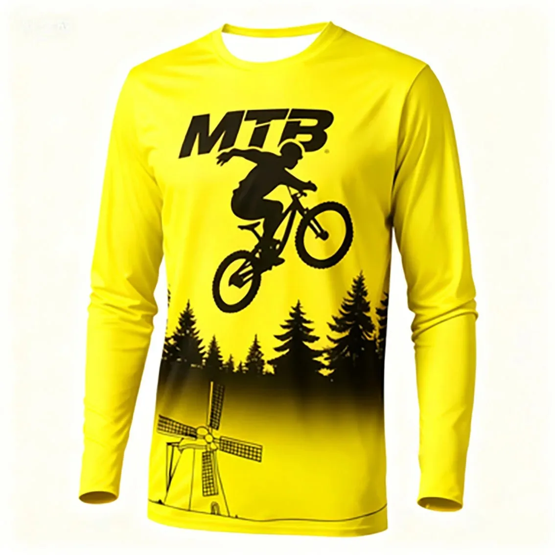 

Men Breathable Mountain Enduro Motocross Cycling Jersey Mtb Mountain Bike Top off Road Riding Quick Dry Sports Cycling Top