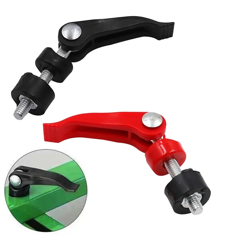 Rosca de abrazadera de fijación de tornillo de presión rápida: 6mm 1 pieza accesorios de cortador de empuje de alta calidad plástico de acero inoxidable práctico útil