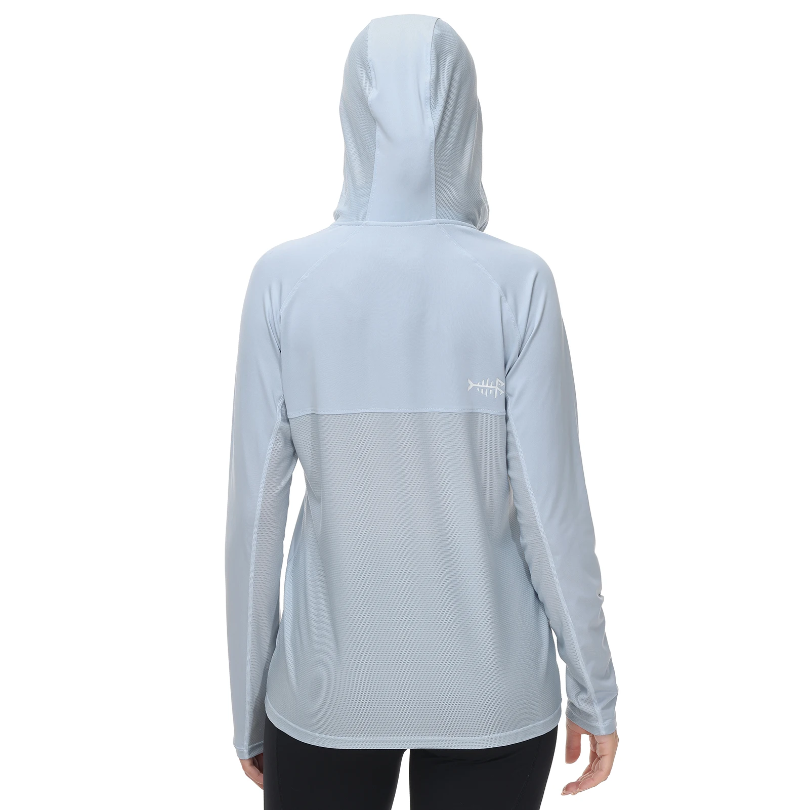 Bassdash Women’s UPF 50+ Performance Hoodie Long Sleeve Half Zip T-Shirt UV Protection Fishing Hiking Shirt