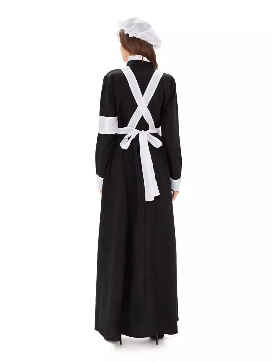 مجموعة أزياء الهالوين التأثيرية للصليب الأحمر الاسمي لمرحلة الأداء ملابس نسائية تقليدية عرقية بوليستر ربيع 2025 #3