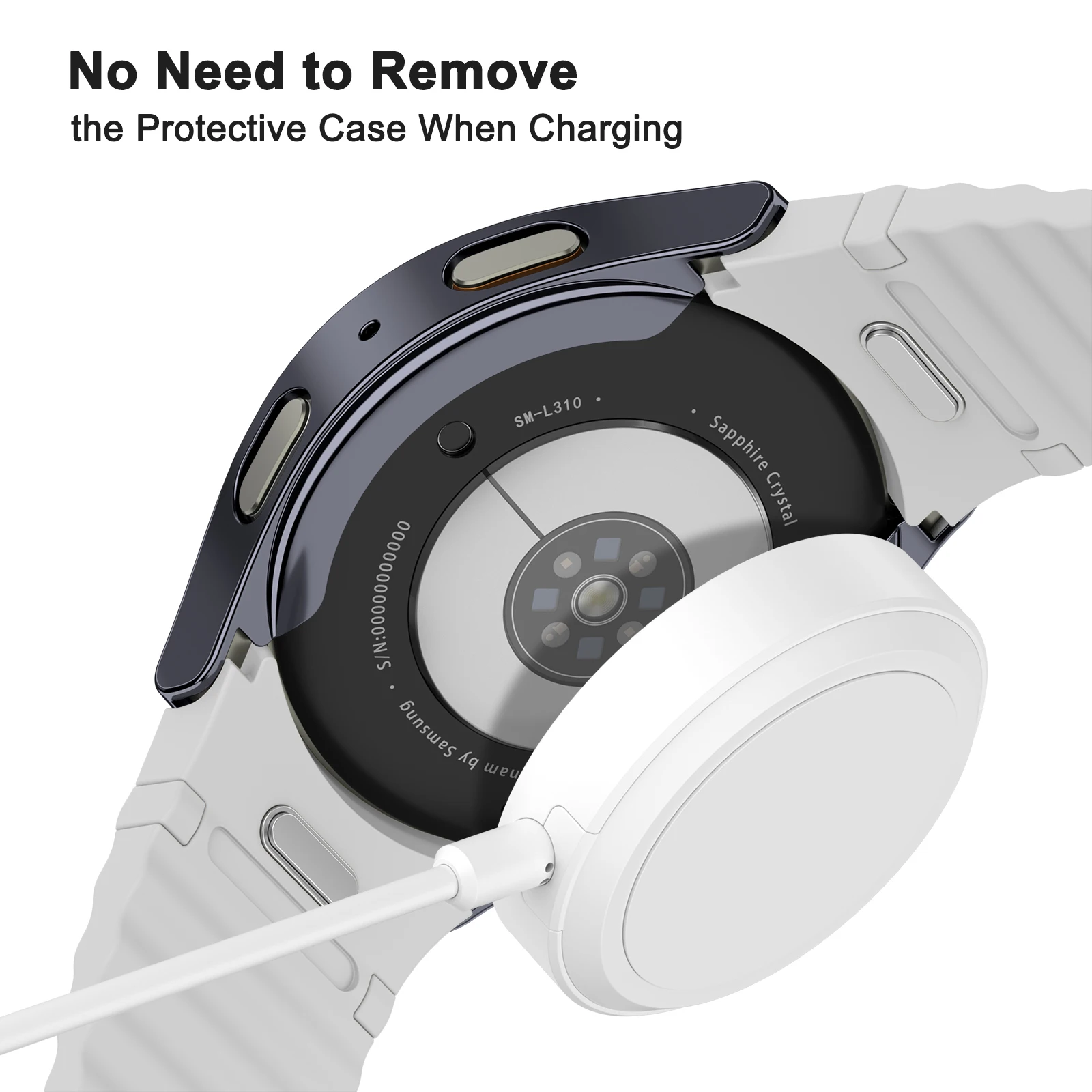 Чехол из ТПУ для часов Samsung Galaxy Watch 7, 40 мм, 44 мм, защитная пленка для экрана, жесткий защитный чехол, бампер для Galaxy Watch 7, 40 мм, 44 мм