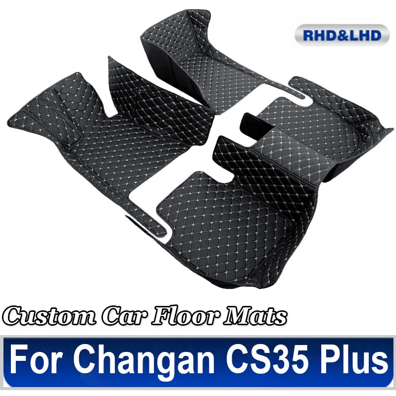 

Car Floor Mats For Changan CS35 Plus 2018-2023 22 21 20 19 Custom Auto Foot Pads Automobile Carpet Cover Interior Accessories