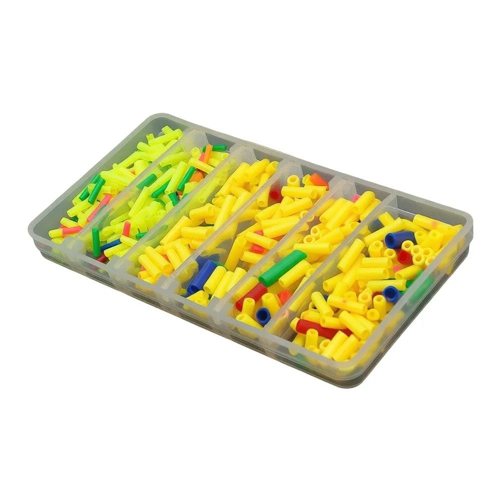 Fishing Float Sleeves Stops Plastic Type for Line Fixation Suitable for Platform Fishing Floats and Rod Floats