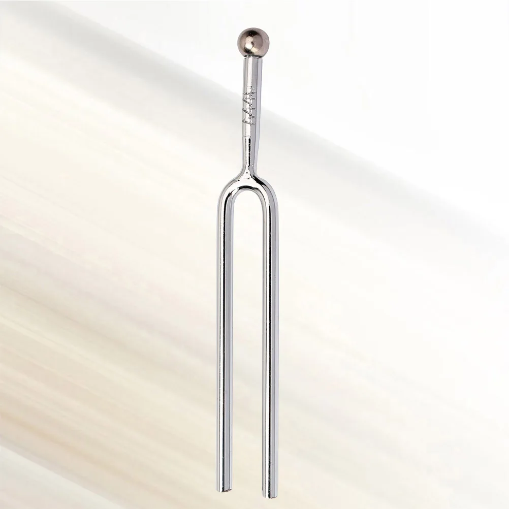 

440Hz Tuning Fork A Tone Guitar Violin Piano String Instrument Tuner Stainless Steel Body Shell Case Included for Musician