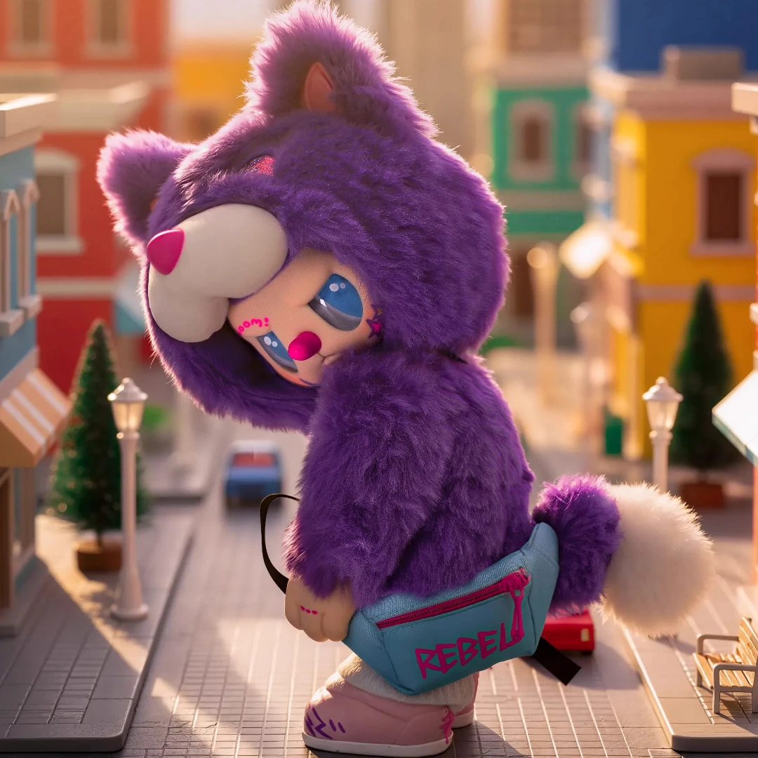 차오 스위트 리벨 베어 사첼 리틀 베어 시리즈 블라인드 박스 관절 가동 비닐 플러시 인형 인기 펜던트 할로윈 선물