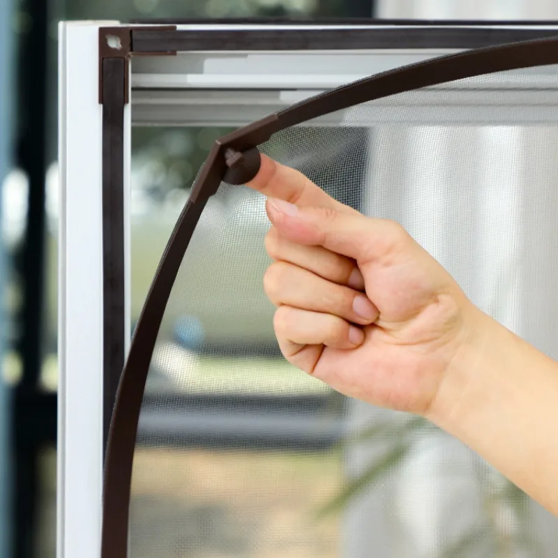 Insect Magnetic Window Screen Tulle Mesh Stealth Customize DIY Summer Mesh Curtain Removable Washable Anti Fly Mosquito Net
