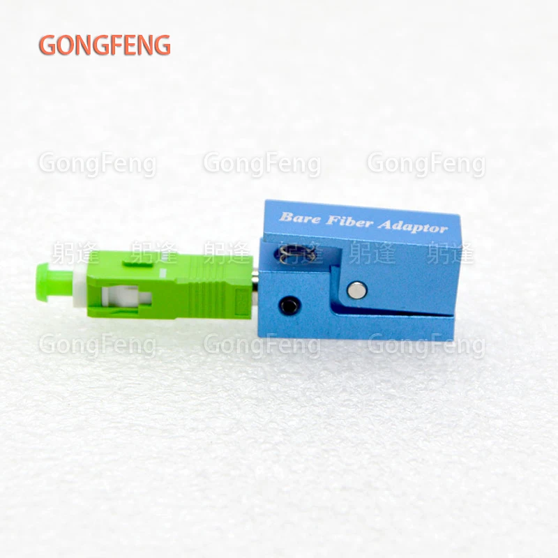 New SC UPC APC Square Bare Fiber Adapter Connector Optic Fiber Flange Temporary Succeeded OTDR Test Coupler Special Wholesale