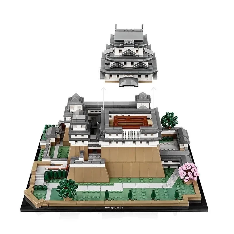 2125 stücke Himeji Schloss Architektur Bausteine Ziegel Spielzeug für erwachsene Kinder Kunst Home Decoration Weihnachts geschenk