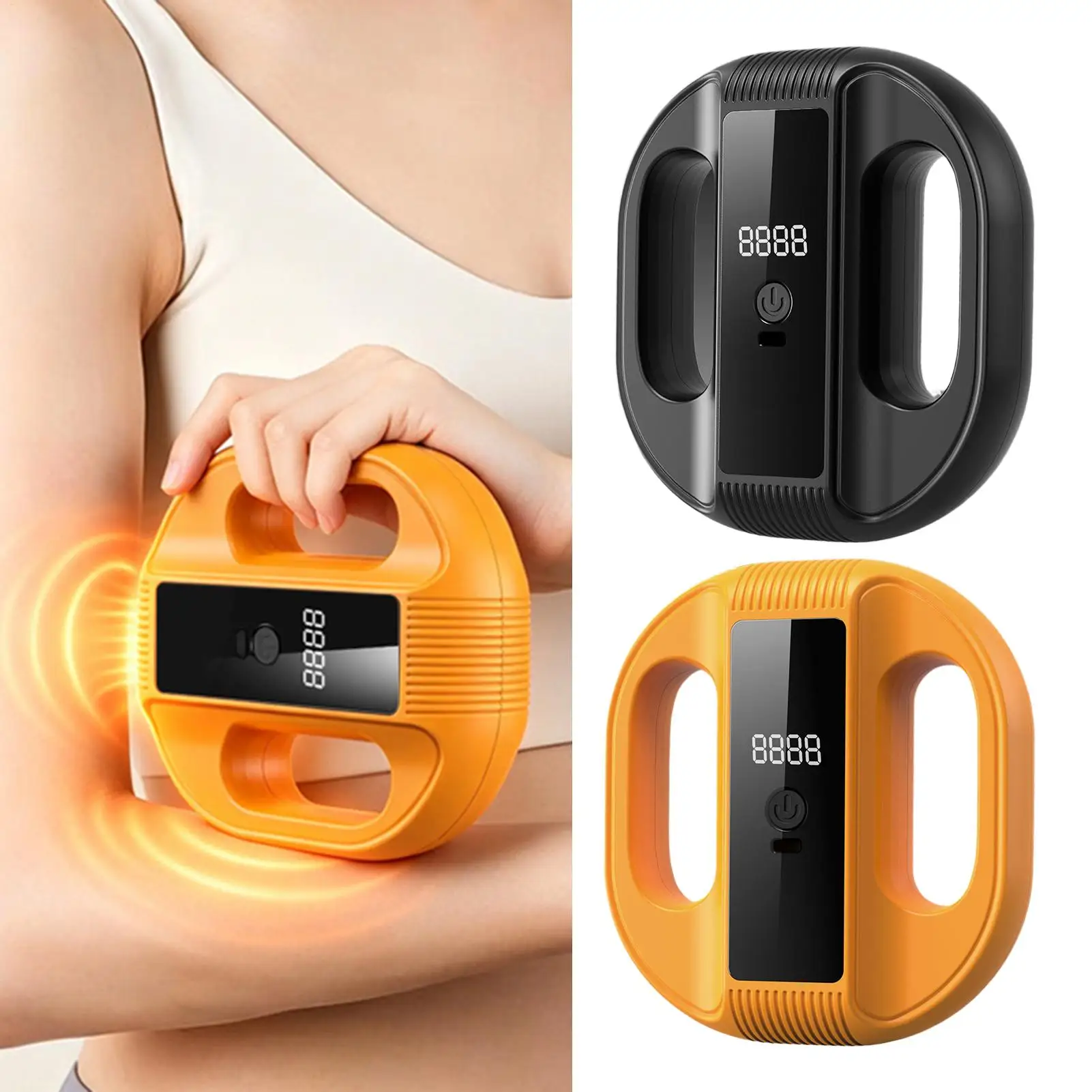 Body Fascia Ring Belted Quiet Body Shaping Equipment Belly Vibration Fascia Ring for Watching Tv Desk Working Post-Workout