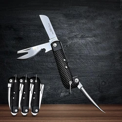 Russian Outdoor Multi-functional Folding Repair Tools Portable Climbing Camping Tools Free knife cover