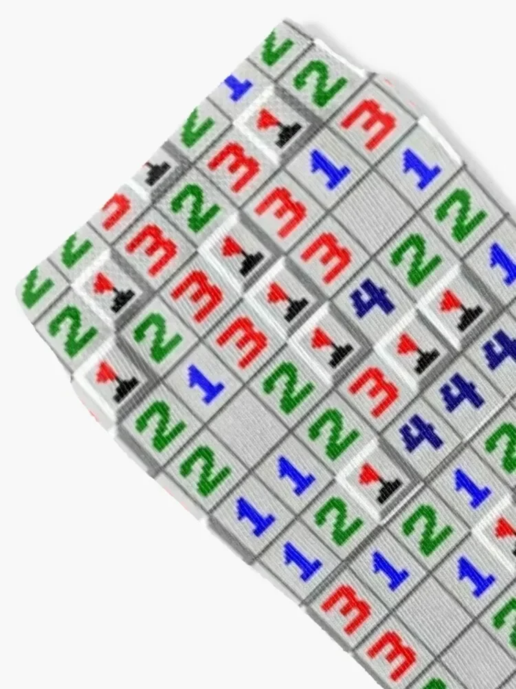 Microsoft Minesweeper Socks Soccer snow hiphop Socks Women's Men's