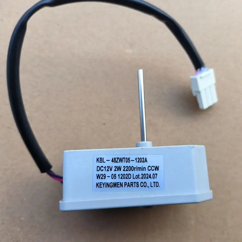 مجموعة ملحقات مروحة الثلاجة مع مروحة ثلاجة عمر KBL-48ZWT05-1202A 12V 2W مروحة W29-05 1202D