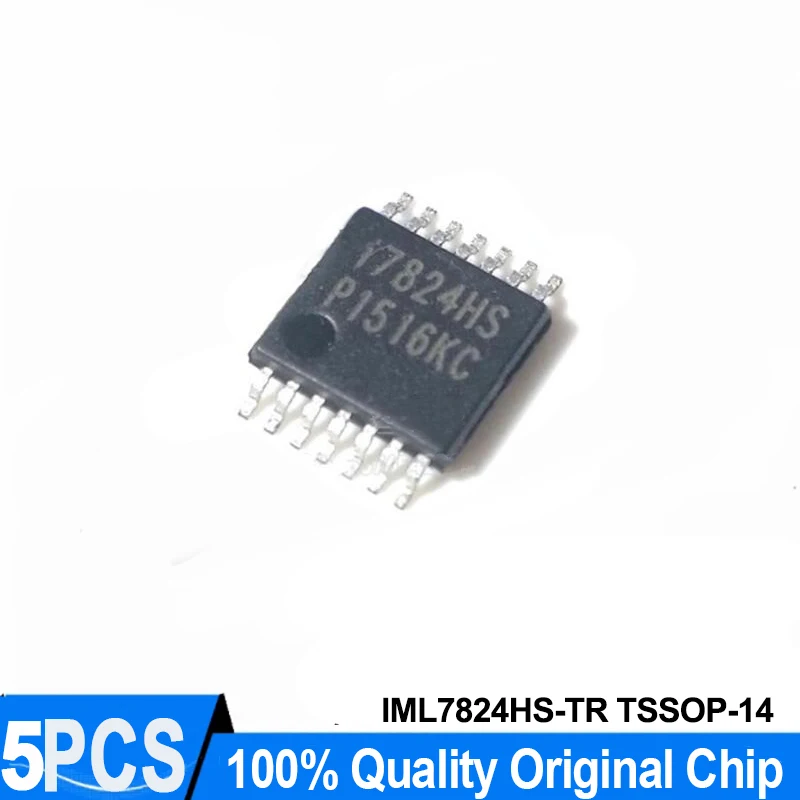 (5 peças) i7824hs ic chip TSOP-14