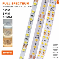 240EDs/M 5M 10M LED Strip Light 24V RA98 2700K 3500K 4000K 5000K 6000K Flex Tape Bright 5MM 8MM 10MM PCB 120LED Home Lighting