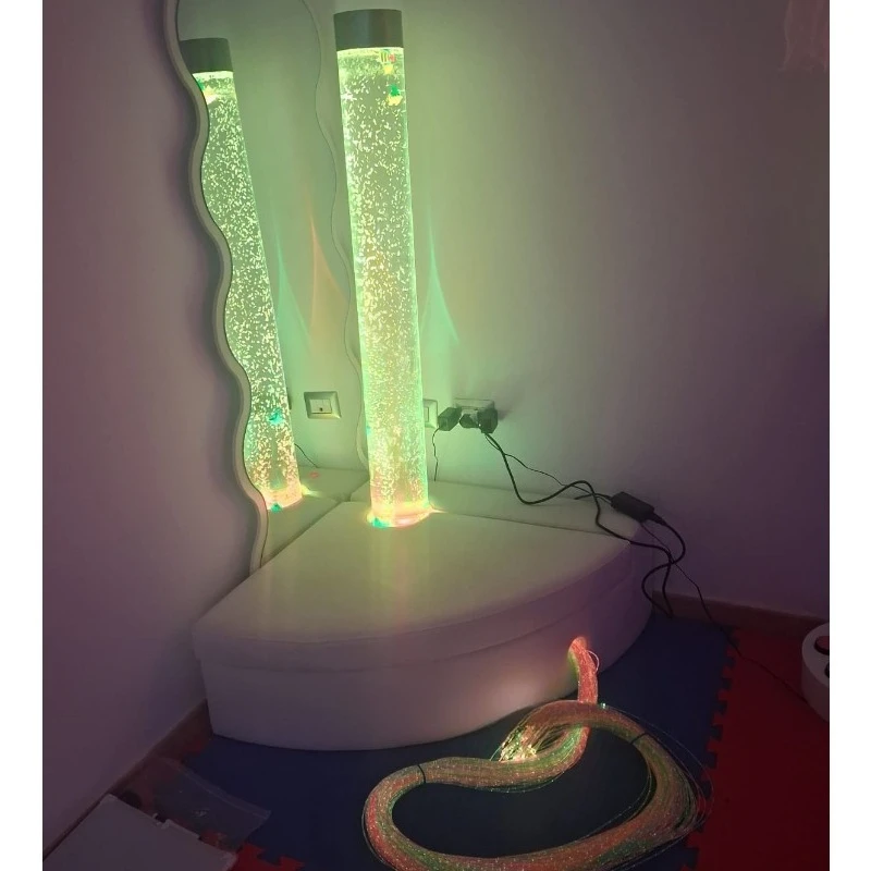 Sensory Room Equipment 5ft Aquarium Bubble Tube Podium Kit