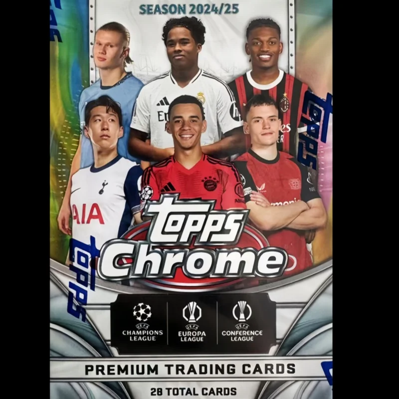 

Topps Football Star Cards UCC Chrome Uefa Champions League Soccer Trading Cards Blaster Box Collectible Cards For Collection