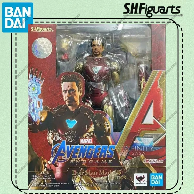 

Original Bandai S.H.Figuarts Shf Tony Stark Iron Man Mark Series Iron Man in Stock Anime Action Collection Figures Model Toys
