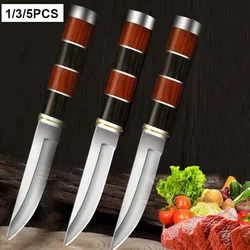 Mongolian Hand Meat Knife Kitchen Fruit Knife Stainless Steel Outdoor Butcher Boning Meat Cleaver Roasted Whole Lamb Steak Knife