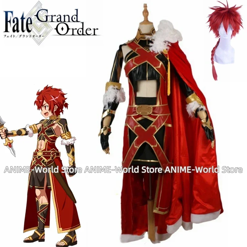 

Fate Grand Order Alexander Cosplay Carnaval Costume Halloween Christmas Costume Wig