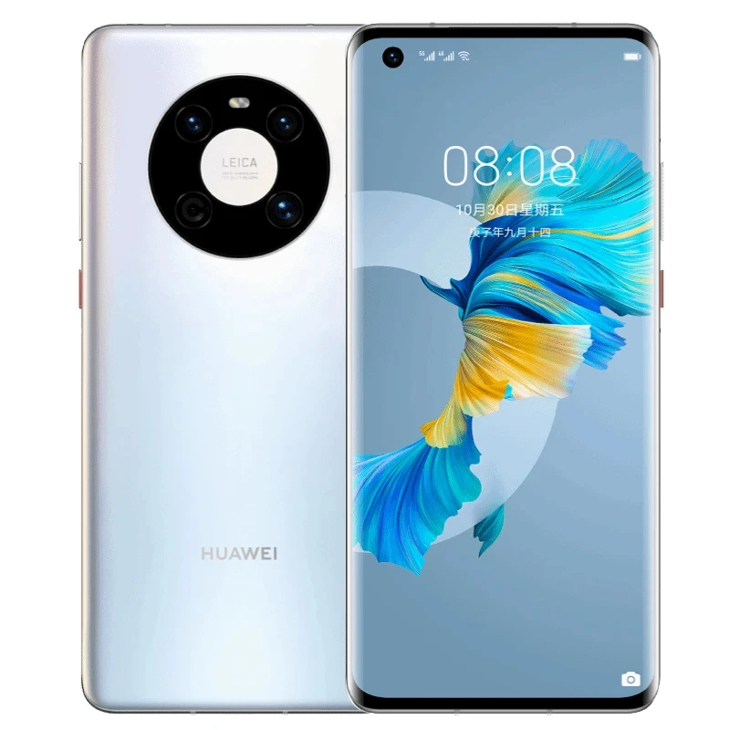 Huawei Mate 40 5G teléfono móvil Kirin 9000E Octa Core 6,5 "90Hz 50MP cámara 40W Super cargador Android NFC teléfono usado