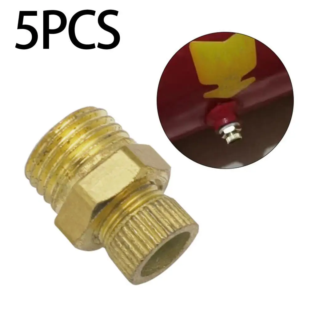 5x válvulas de drenagem do compressor de ar profissional resistente boa vedação interruptor de drenagem