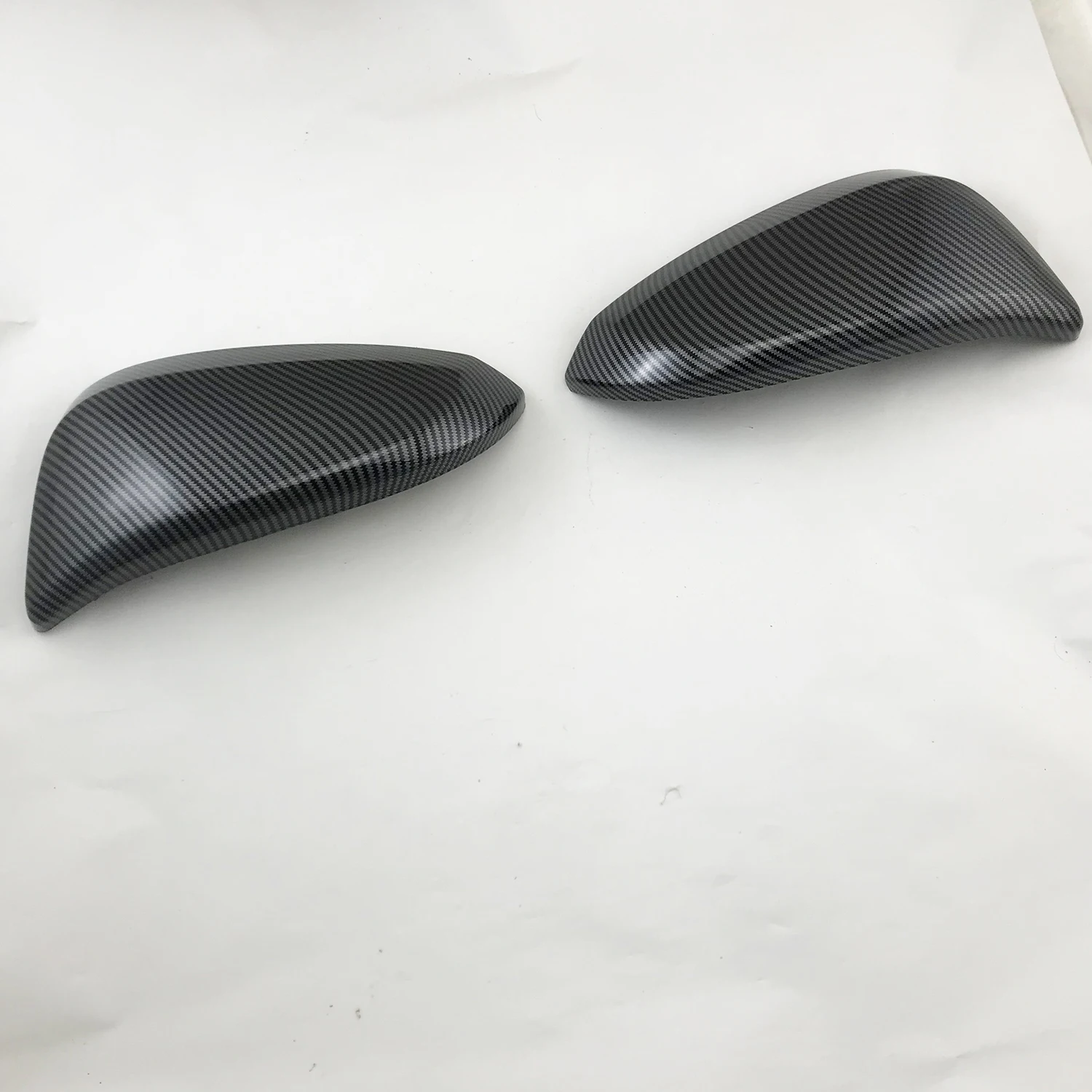 High Quality Car Rearview Accessories Plated Carbon Door Mirror Cover Trim For Toyota INNOVA Hilux Revo Fortuner 2015 2016 2018