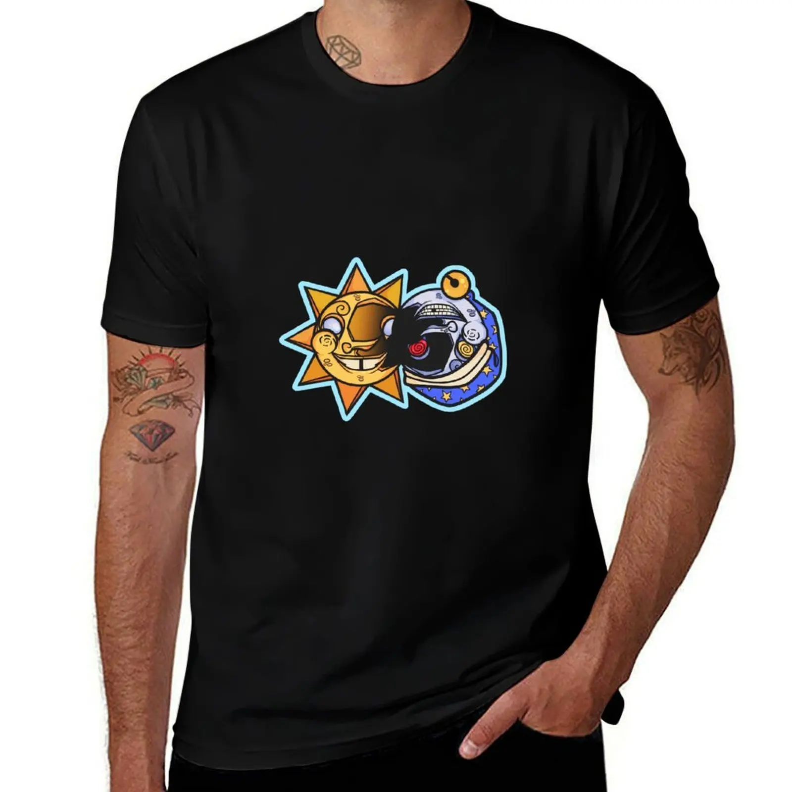 SUN&MOON security breach T-Shirt Lightweight Gym Training T-Shirt