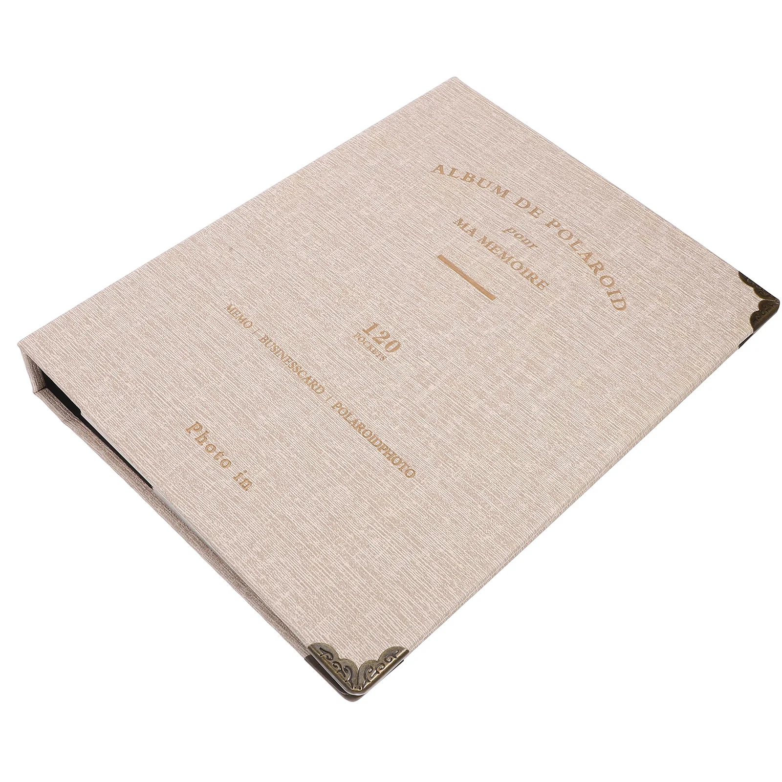 Tickets Storage Album For Cards Receipts Memory Photo Organizer Portable Souvenir Keeper Wear-Resistant Loose-Leaf Holder