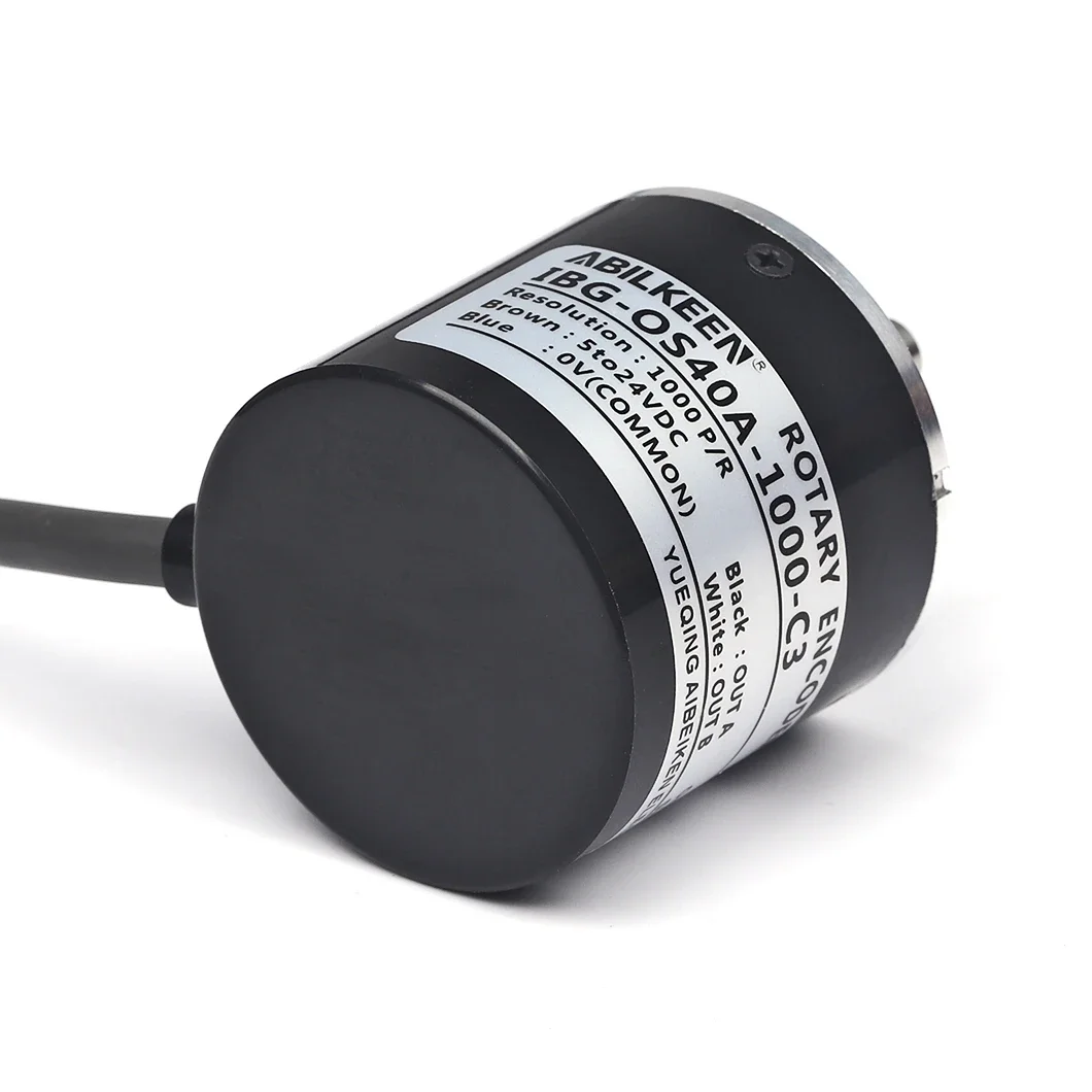 2T1024V 4mm Soild Shaft 36-2500ppr Incremental Mini Rotary Encoder Switch DC5V DC8-30V For Fully automatic control system